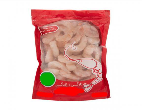 ویژگی بارز میگو منجمد رگ گرفته 400 گرمی