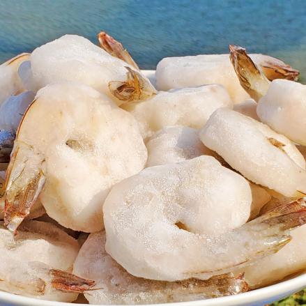 صادرات عمده میگو فریز شده پوست کنده