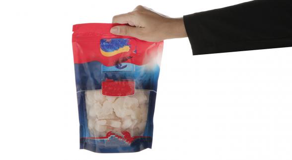 عرضه مستقیم میگو فریز شده 150 گرمی بسته بندی