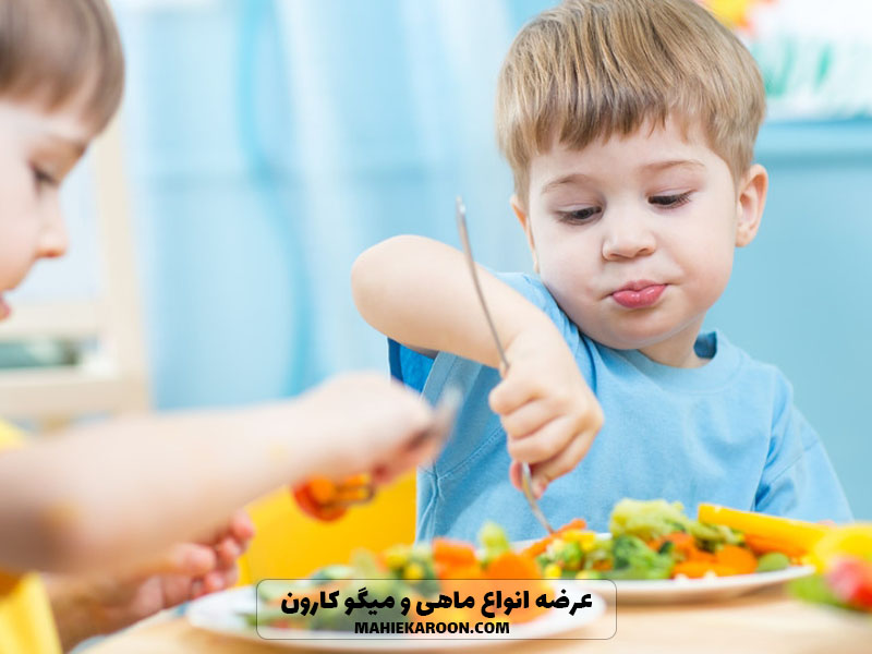 مصرف ماهی برای کودکان